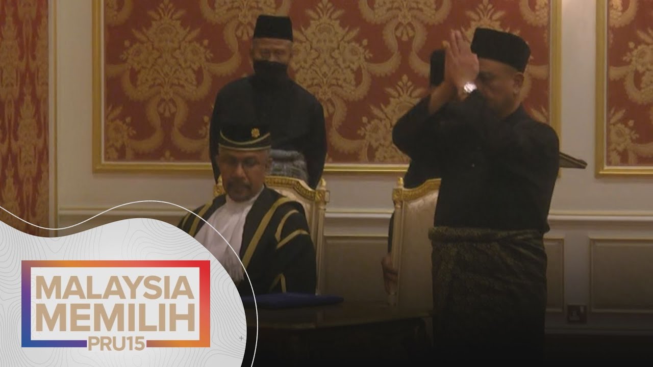 Pasca PRU15 | Istiadat angkat sumpah Menteri Besar Perak