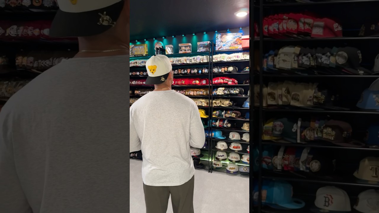 Chillin in the Fitted Hat Cave🧢 