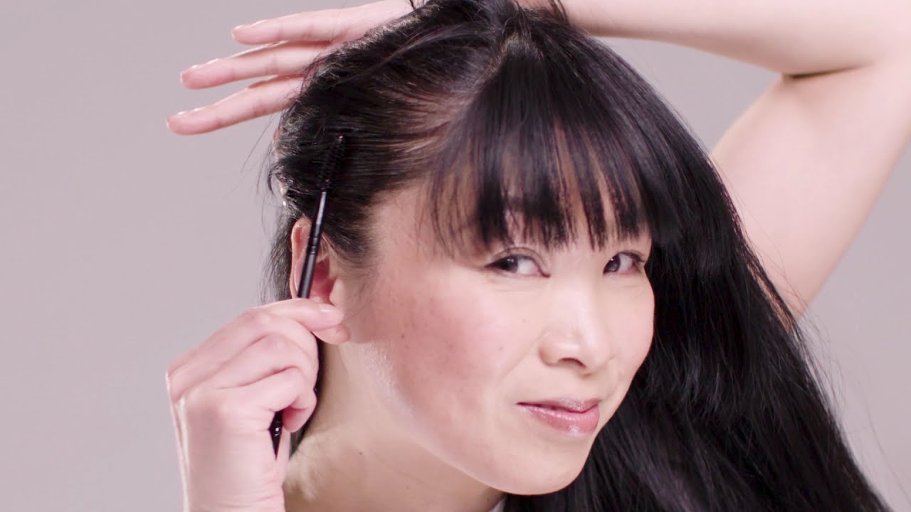 How To Cover Grey Hair & Grey Roots Using The Precision Brush