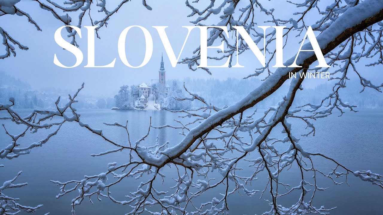 Winter in Slovenia – Lake Bled, Snowy Alps & Fairytale Landscapes | Cinematic Travel Film
