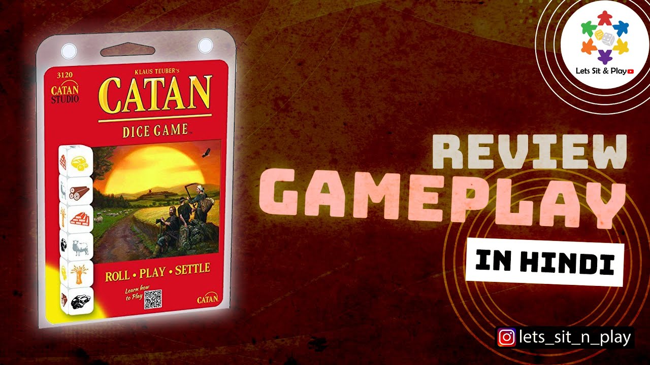 Catan Dice Game | Gameplay | Review | Kosmos | Let's Sit & Play