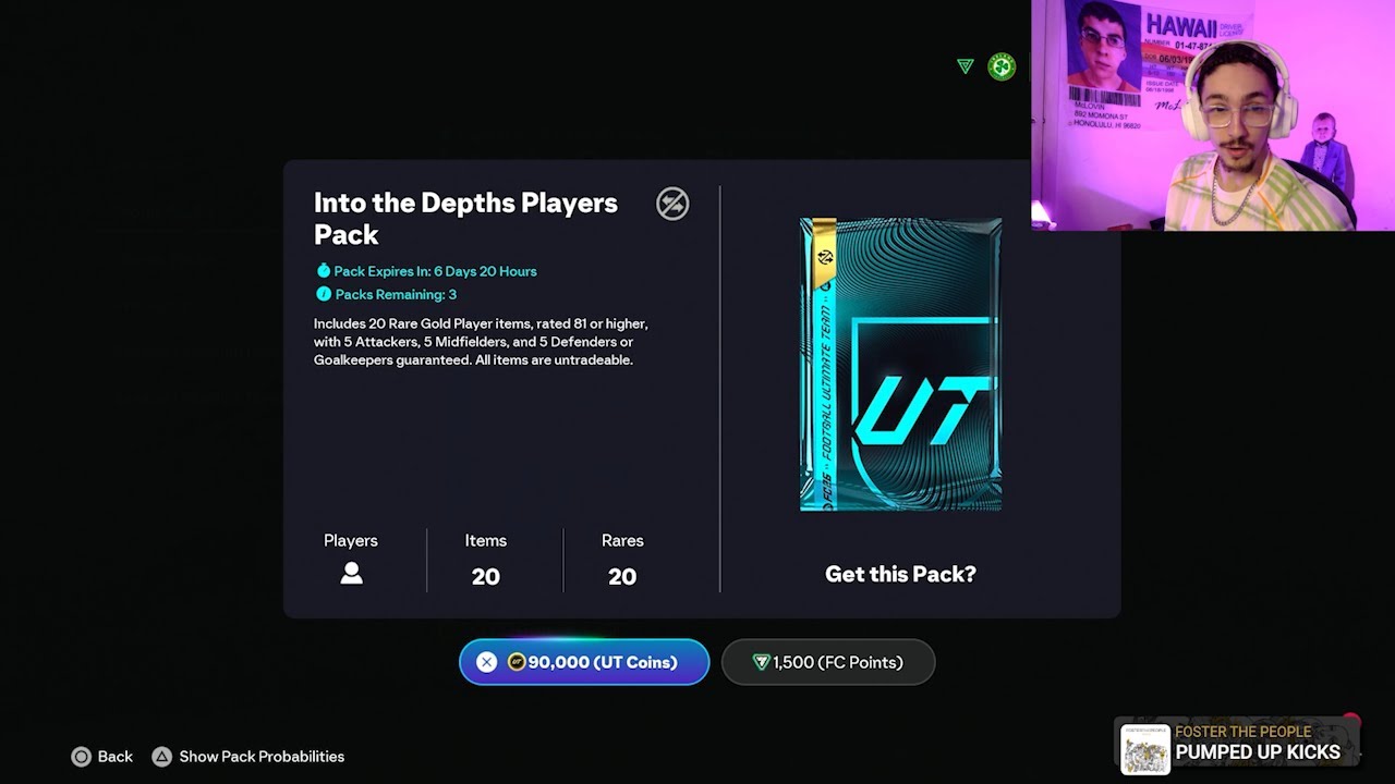 Opening NEW Into the Depths Players Pack FC 26