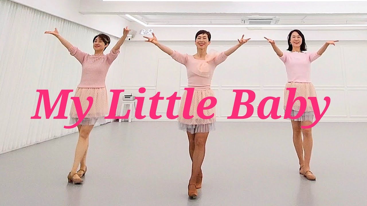 My Little Baby LINEDANCE/초급라인댄스/Choreo:Esmeralda van de Pol,  Kate Sala/라인댄스배우는곳 010-5469-9632 민정희