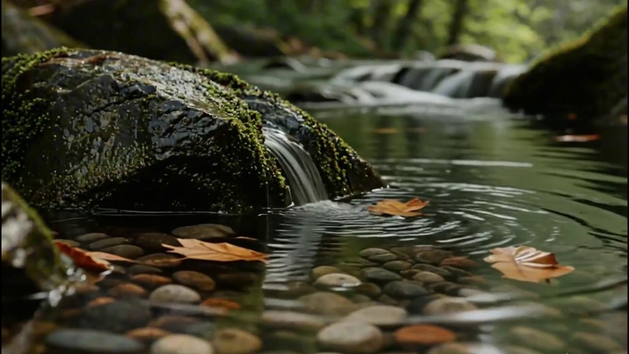 Tranquil River with Morning Birds Nature Sounds for Inner Peace