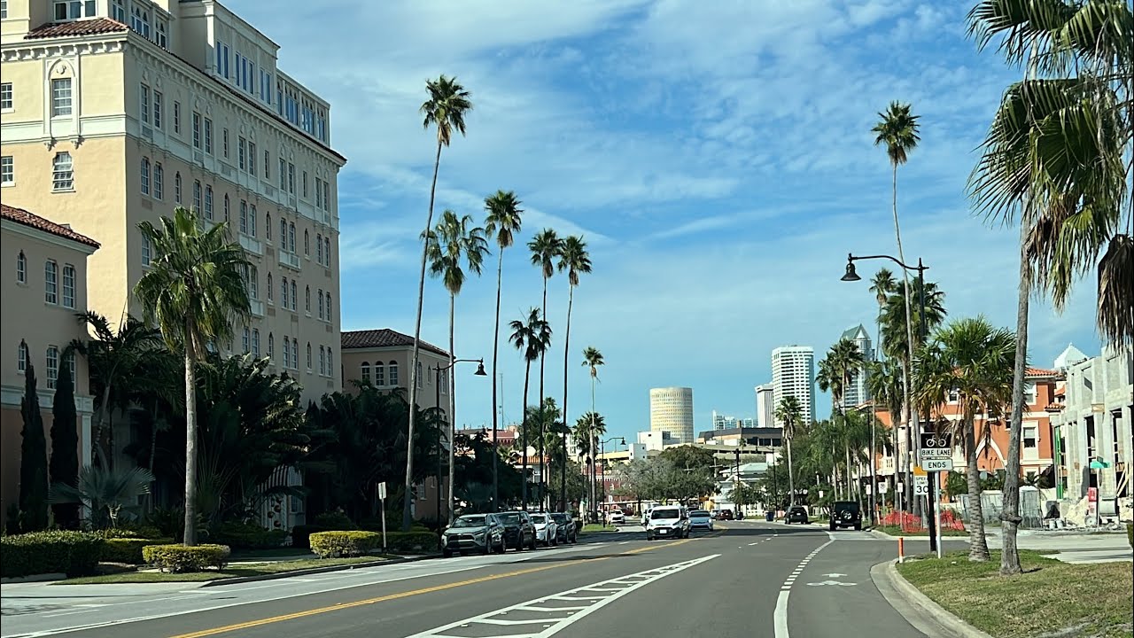 Driving Around Tampa Florida 2024