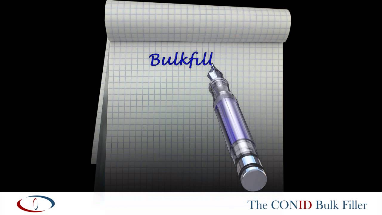 The CONID Bulk Filler - The easiest filling system
