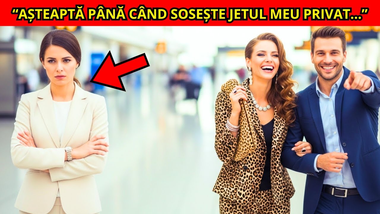 FOSTUL EI A UMILIT-O... PÂNĂ CÂND UN JET PRIVAT A ATERIZAT ȘI L-A FĂCUT SĂ TACA COMPLET!