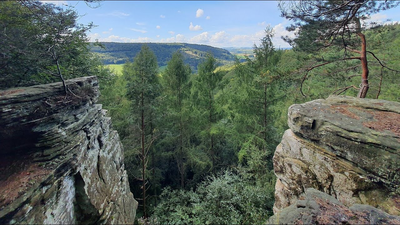 Wanderung bei Bollendorf : Grüne Hölle - Predigtstuhl - Runde (Südeifel)