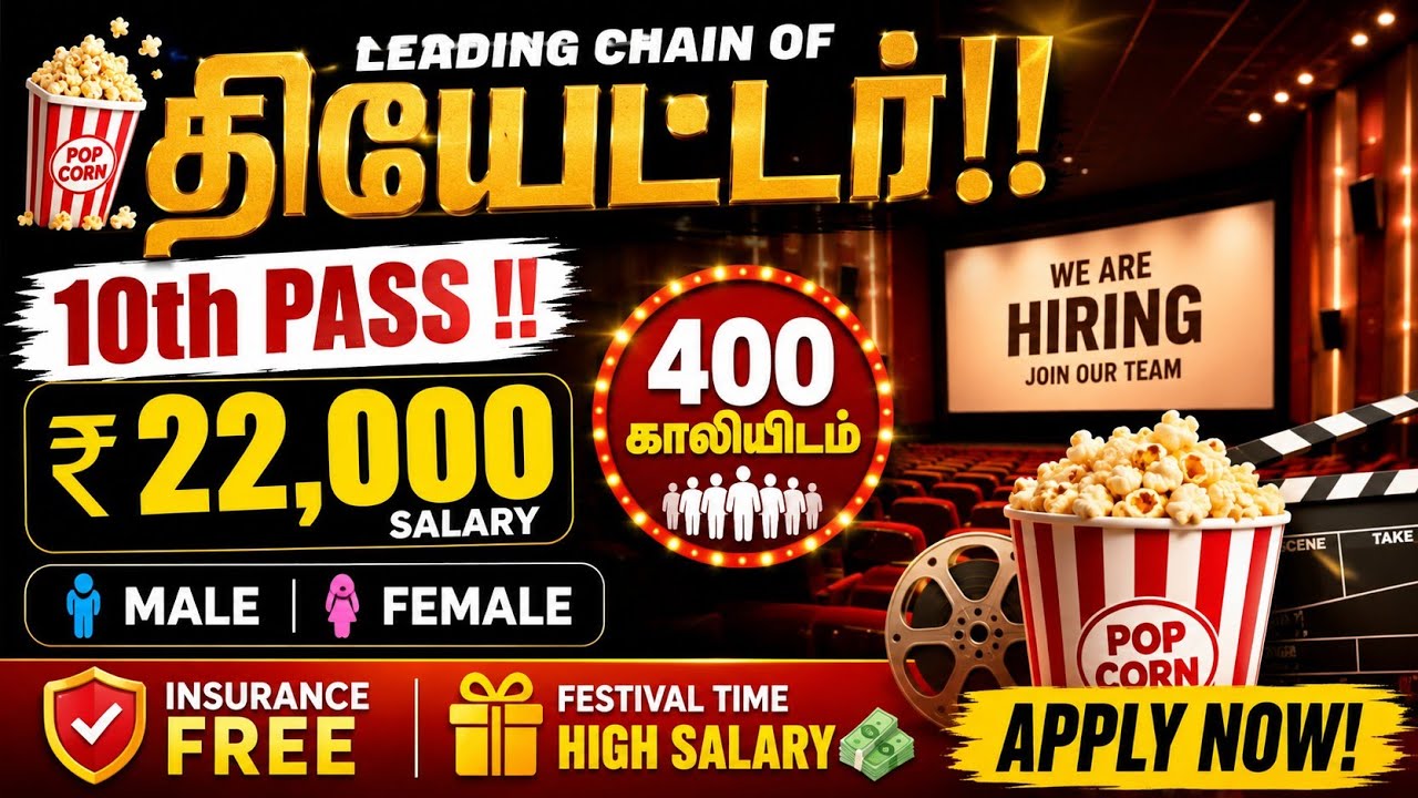 🔥₹220,000 Take Home Salary | 10th Pass Eligible | Shopping Mall Jobs | Free Insurance | Freshers ...