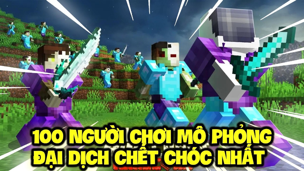 100 Người Chơi Mô Phỏng Đại Dịch Chết Chóc Nhất !
