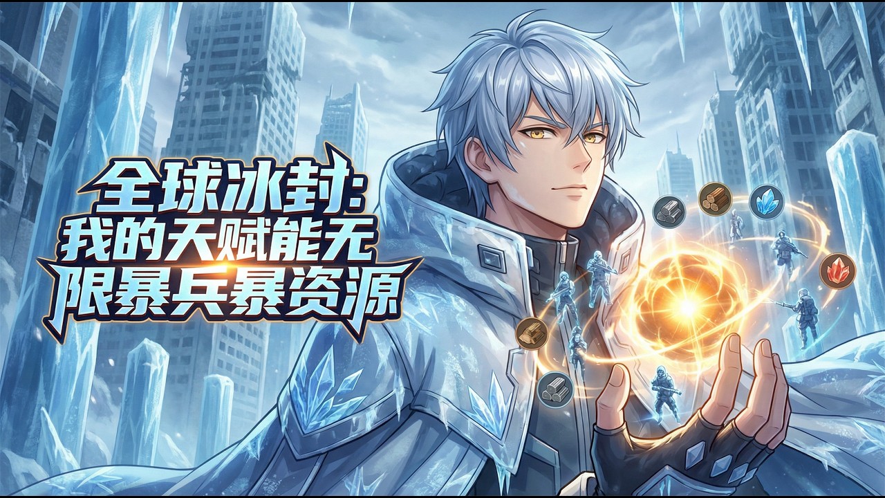 🔥【先發】《全球冰封：我的天賦能無限暴兵暴資源》EP 1-57  |《冰封紀元》降臨現實，零下70度我帶著嫂子只靠一座篝火取暖…曹星激活唯一SSS級天賦“永恆之力”在冰封末世打造出神级领地#anime
