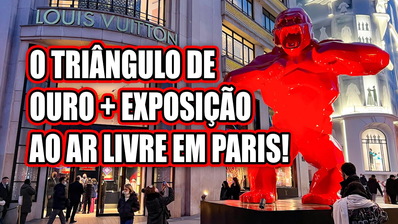 TODO LUXO DO TRI&Acirc;NGULO DE OURO EM PARIS + EXPOSI&Ccedil;&Atilde;O GRATUITA! #dicasdeparis #fotografoemparis #paris