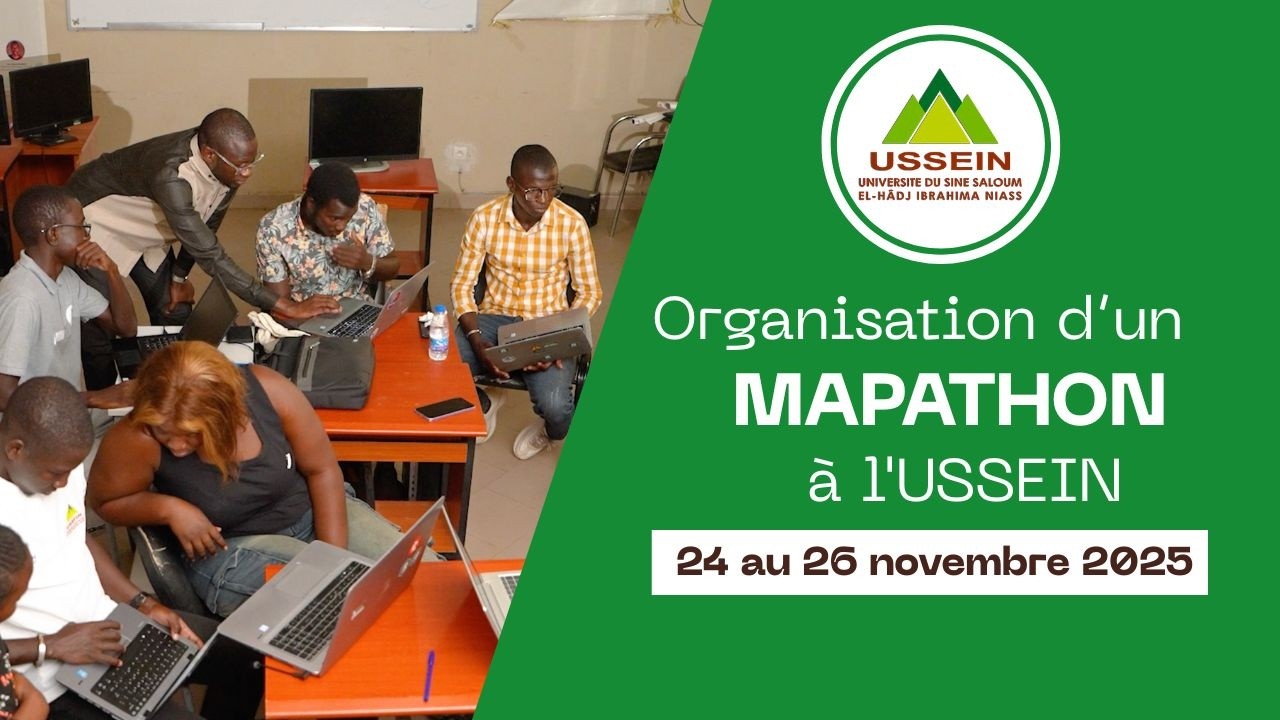 Organisation d’un Mapathon à l'USSEIN– 24 au 26 novembre 2025. #SeenSuuf #GIZ #USSEIN #Mapathon