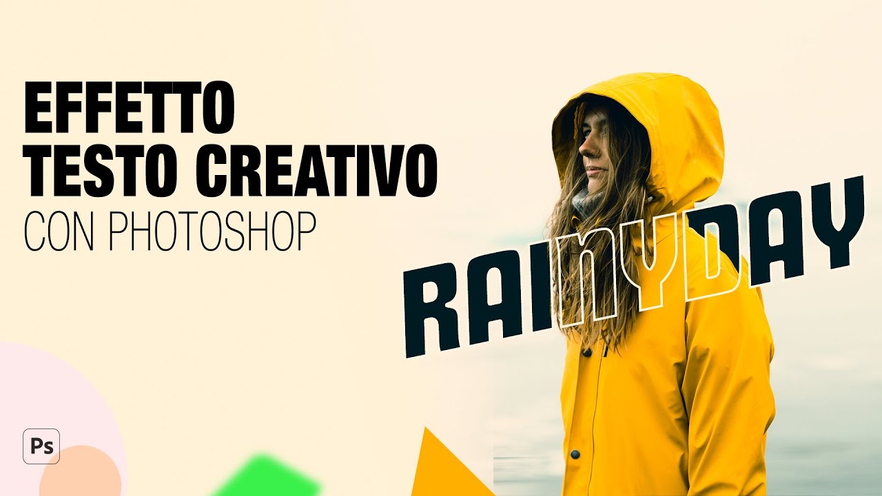 Come creare un Testo MASCHERATO con Photoshop
