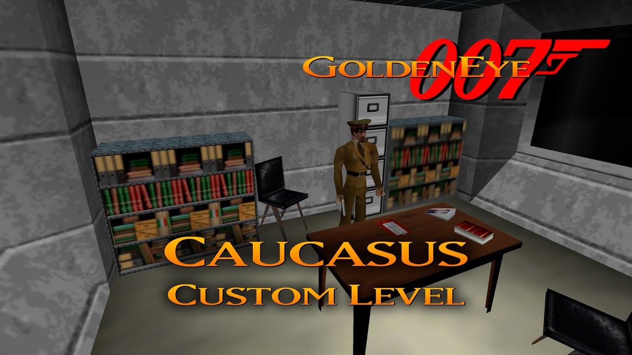 GoldenEye 007 N64 - Caucasus - 00 Agent (Custom level)