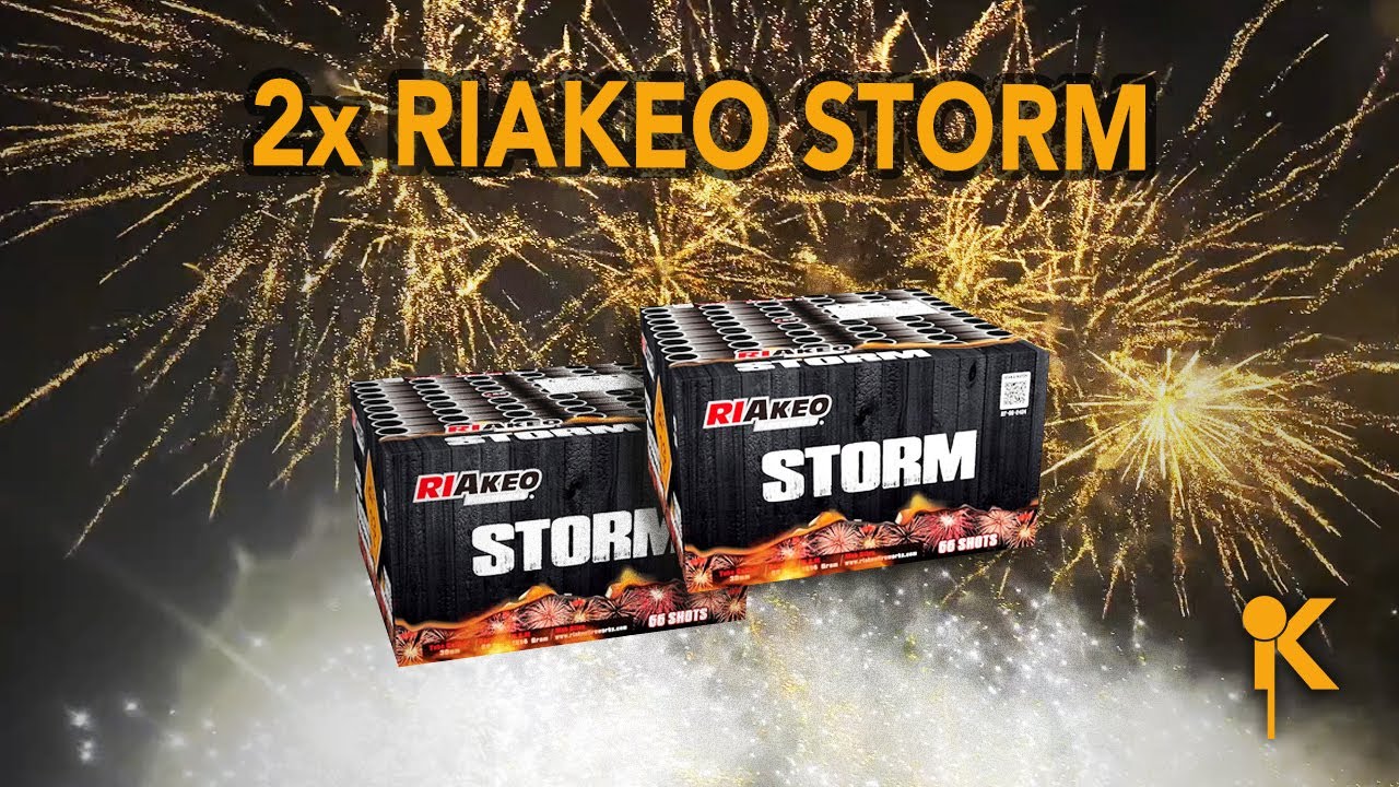 FINALEN 🎆 2x Riakeo Storm (2x66 skud, 2x1647g)
