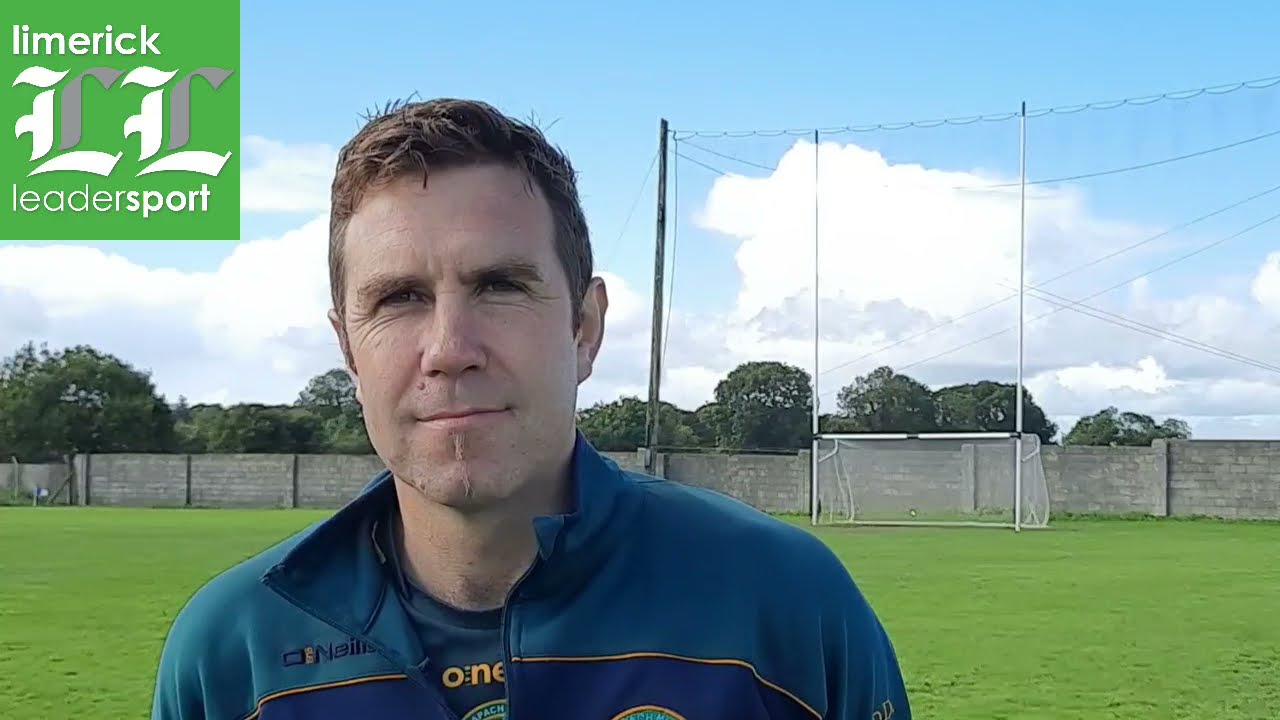 Declan Deere, Cappamore Manager/Coach, post-match Limerick Premier IHC win v Murroe-Boher