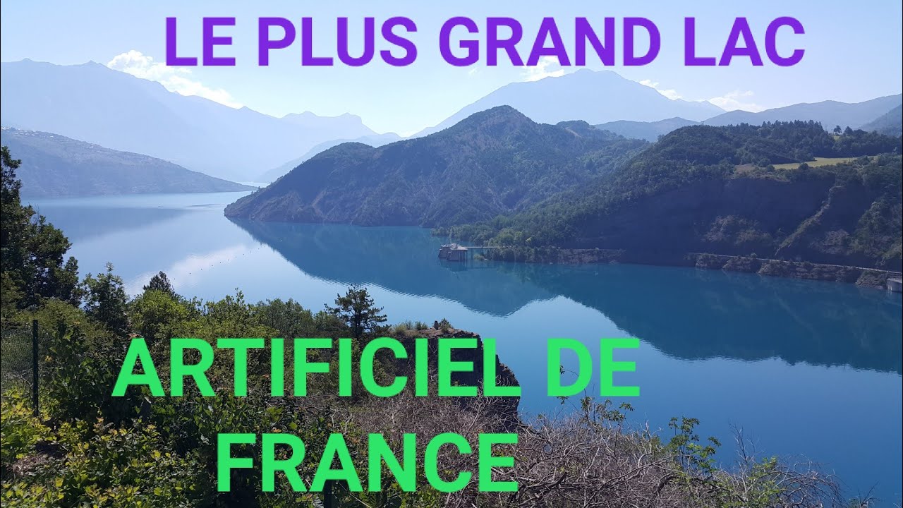 LE LAC DE SERRE-PONÇON ET VISITE DU VILLAGE LE SAUZE DU LAC #leplusgrandbarrageenterredeurope