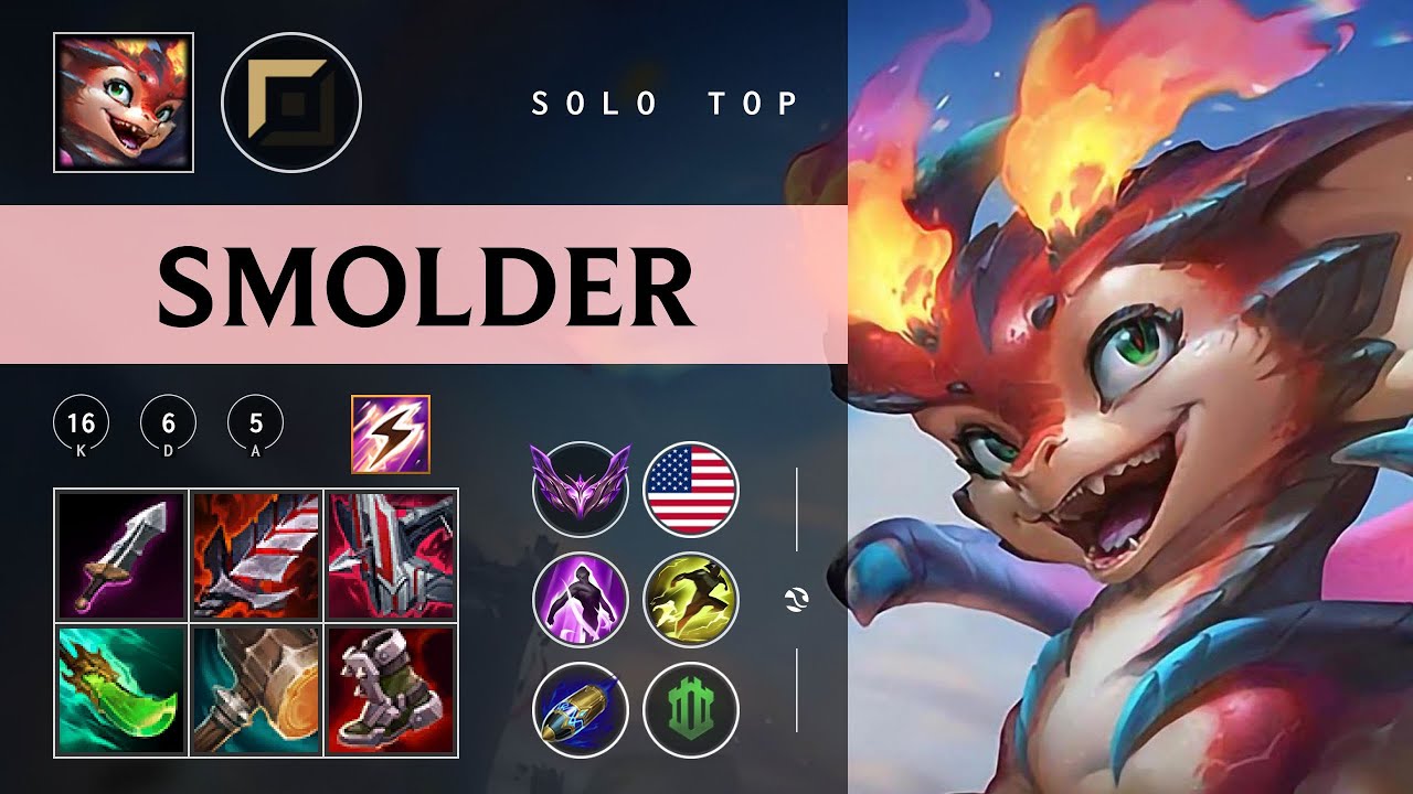 Smolder Top vs Rengar - NA Master Patch 26.02