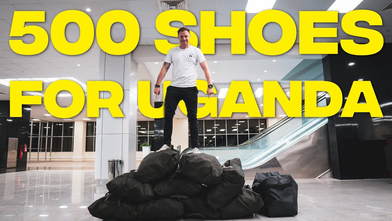 500 Soccer Shoes for Kids in Uganda