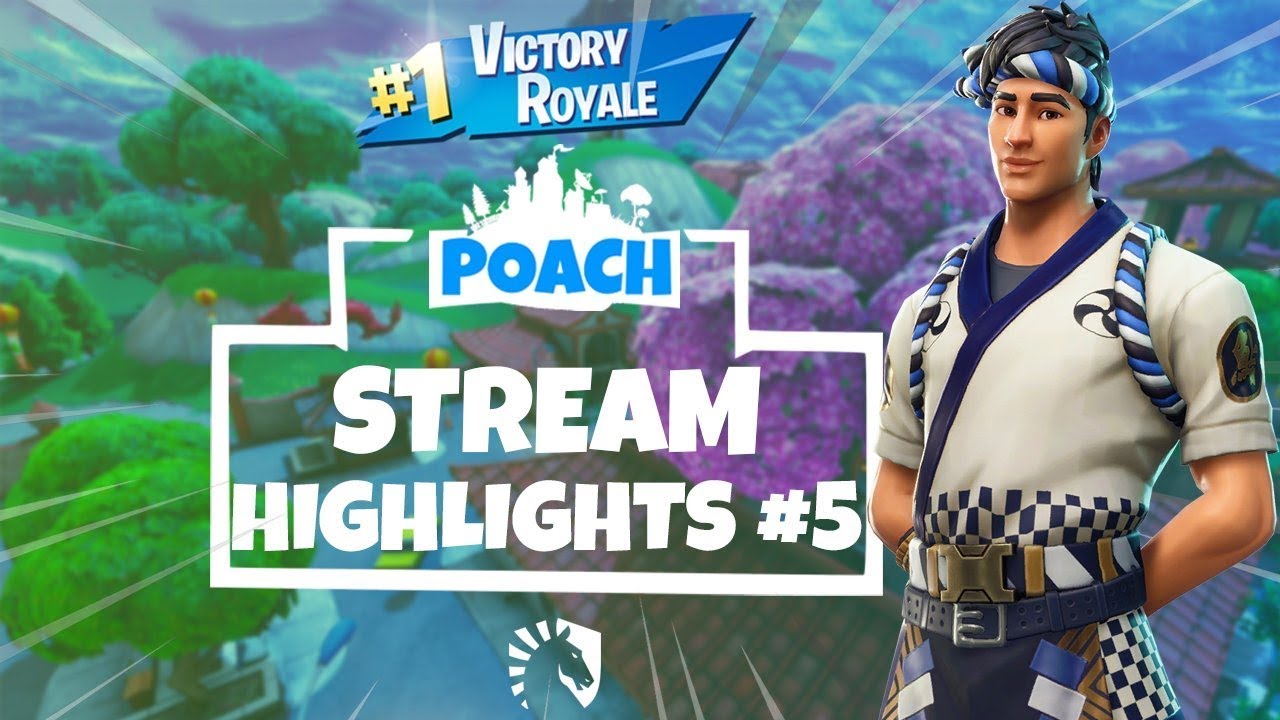 POACH Stream Highlights #5 (Fortnite Battle Royale)
