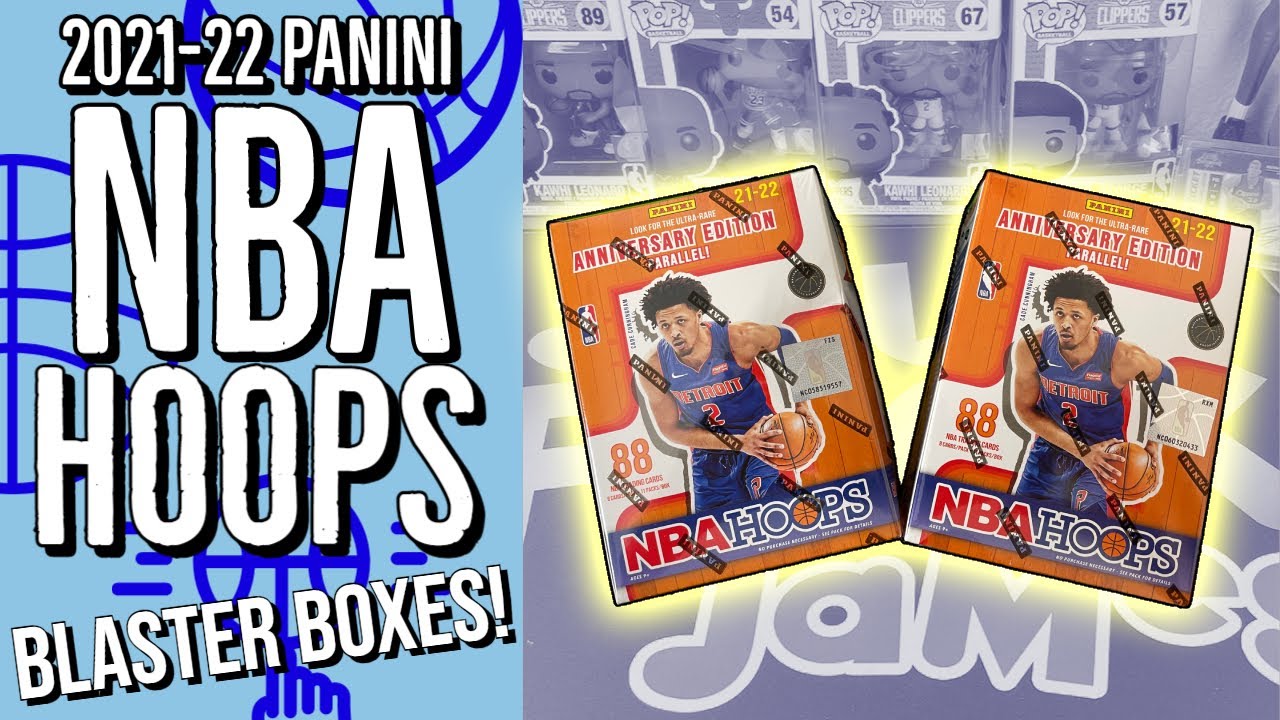 2021-22 Panini NBA Hoops Blaster Boxes (x2)!! Nice Cade!!
