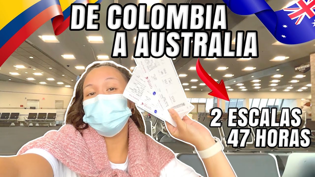 Así es un VUELO de 47 horas - COLOMBIA a AUSTRALIA 🇨🇴 ✈️  🇦🇺  via QATAR -2022