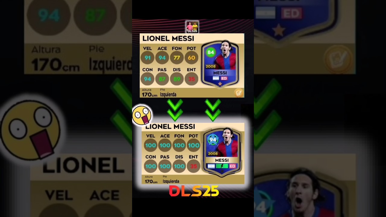 🔥MESSI PRIME al M&Aacute;XIMO 👀DLS 25