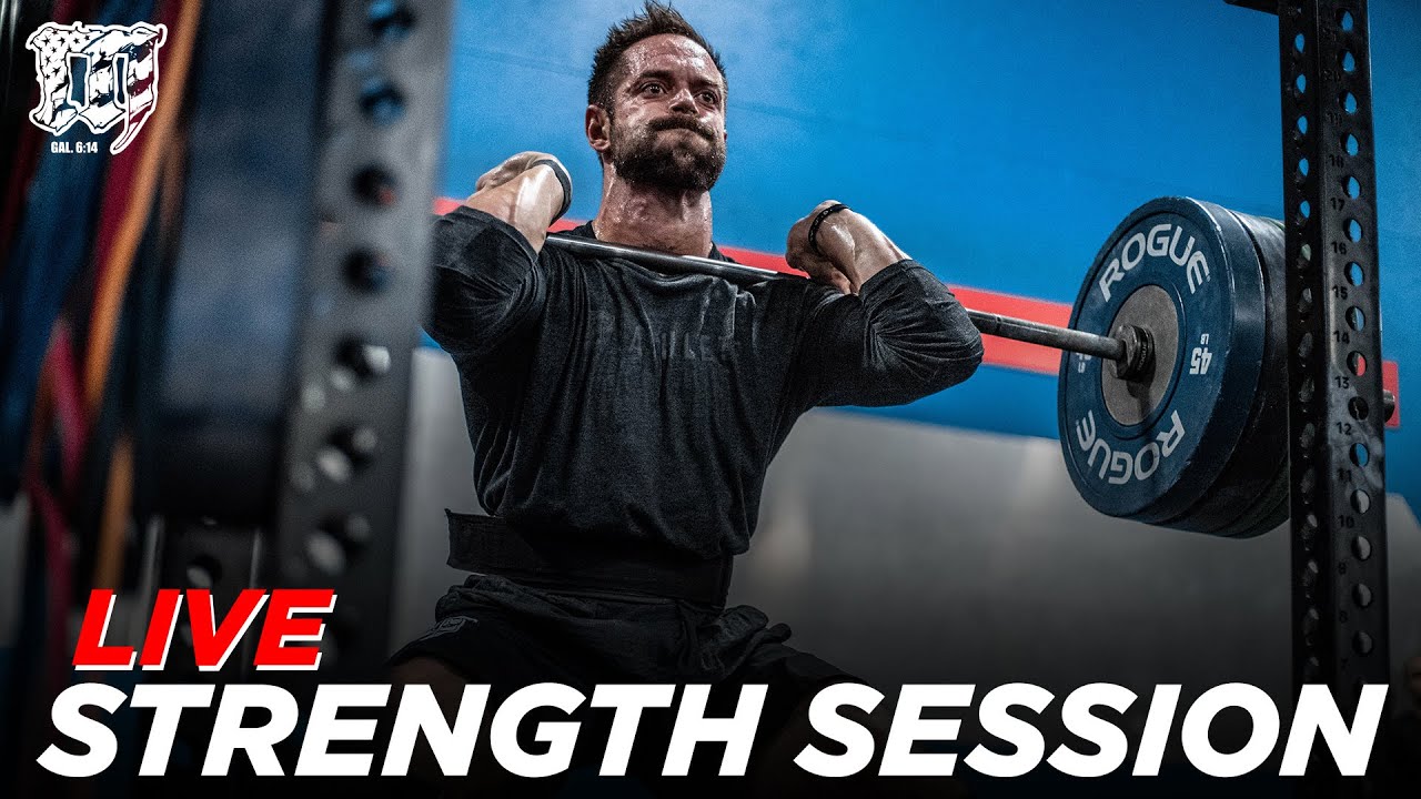LIVE Lifting Session w/RICH FRONING // Mayhem Burgener Strength 1.12.21