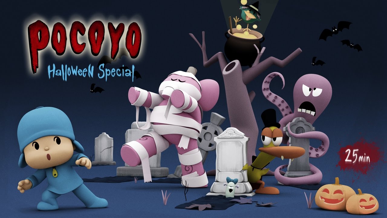 🙀 POCOYO ITALIANO - Film Horror di Halloween [20 min] | VIDEO e CARTONI ANIMATI per bambini