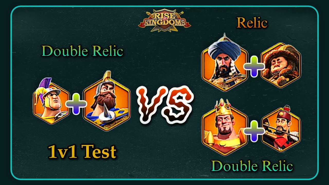 Martel/Pyrrhus VS Saladin/Khan and El Cid/YSG - Rise of Kingdoms