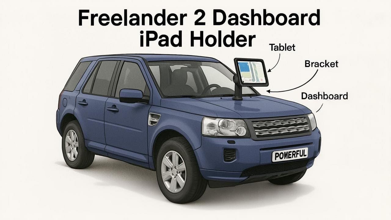 Крепление на приборную панель Land Rover Freelander 2 / LR2 для iPad / планшета