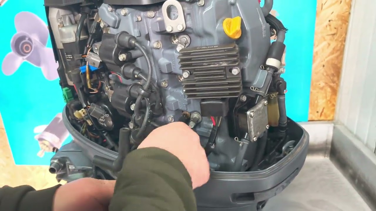 Замер компрессии Yamaha F60, 1003134, Seamotors, Владивосток