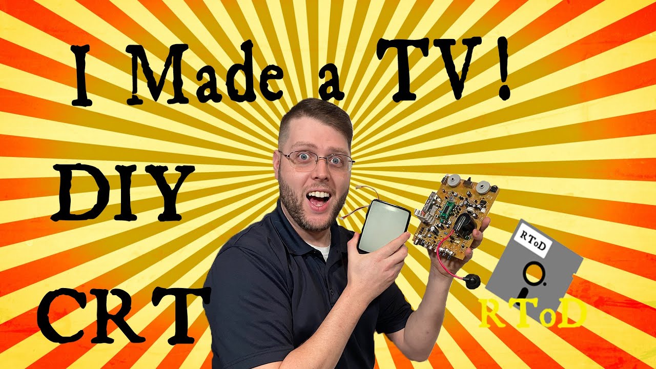 I built CRT TV from a kit I found on Ali Express, and you can too! #aliexpress #diy #retro