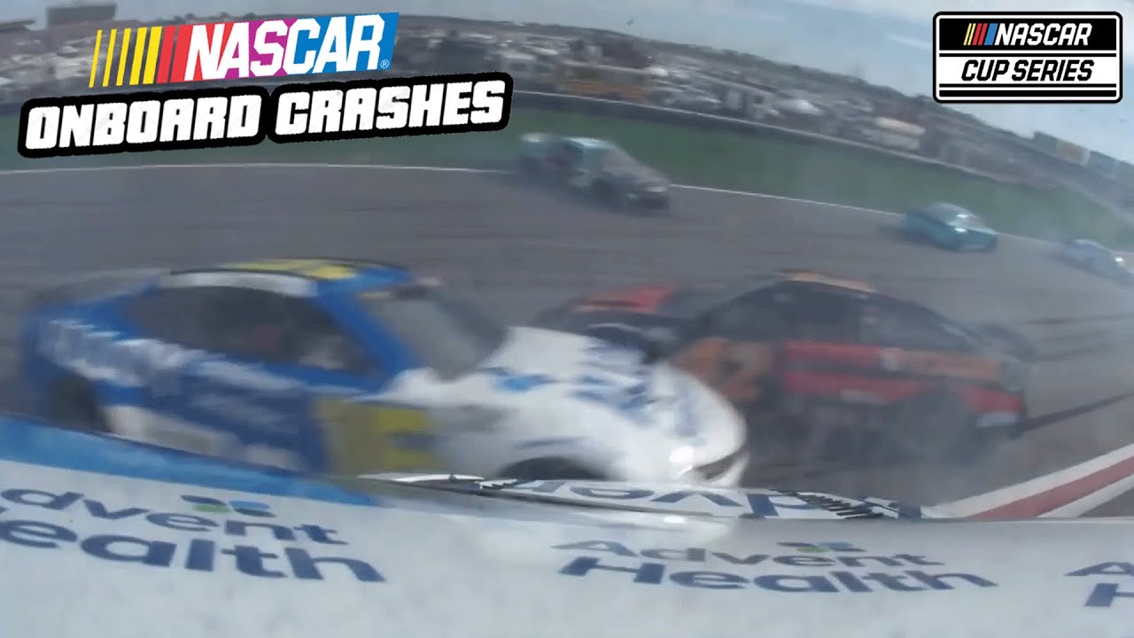 2024 NASCAR Cup Series Onboard Crashes (Part 1)