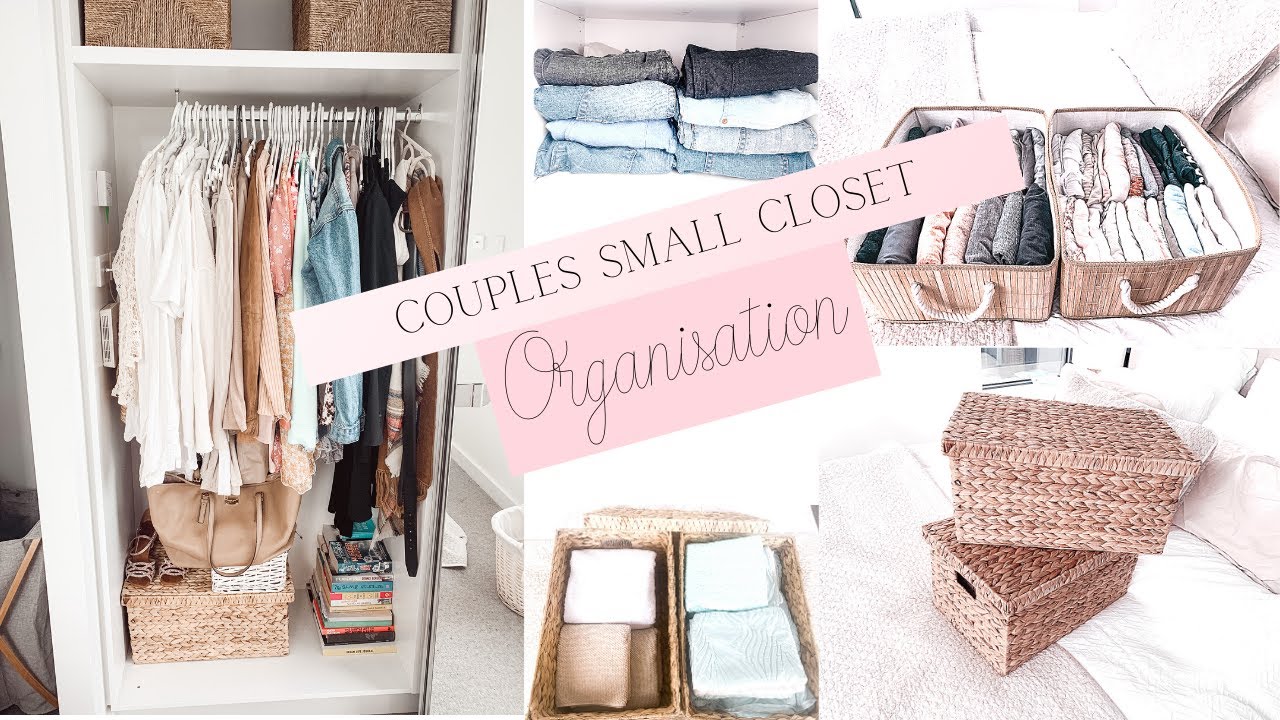 SMALL WARDROBE ORGANISATION - simple, konmari folding method,couple,budget,australia