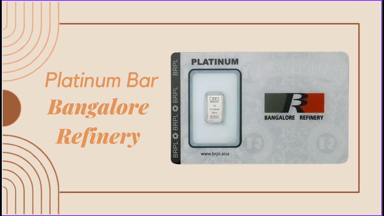 Unboxing Bullion: Pure 999 Platinum Coins and Bars from Bangalore Refinery BRPL on Ajio