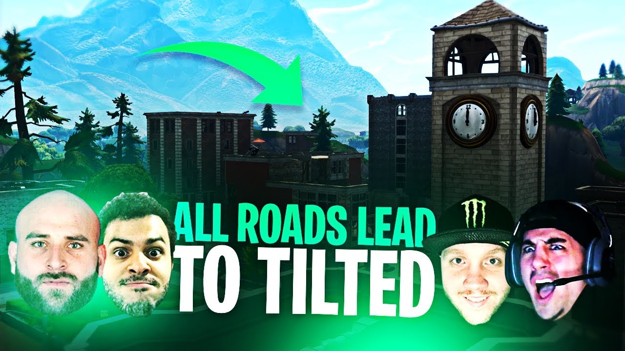 ALL ROADS LEAD TO TILTED! (ft.Marcel, Nickmercs & KyleLong) | Fortnite Battle Royale Highlights #131