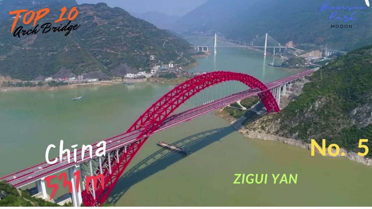 Top 10 Longest Arch bridge in the world.