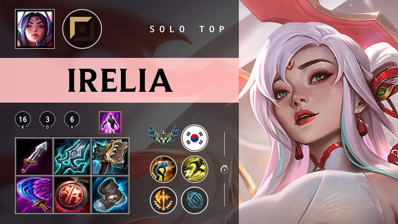 Irelia Top vs Sejuani - KR Challenger Patch 26.03