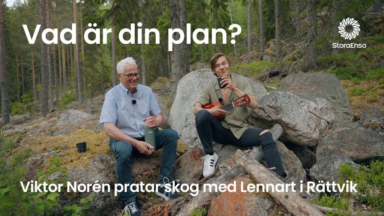 Viktor Norén intervjuar skogsägaren Lennart i Rättvik | Stora Enso Skog