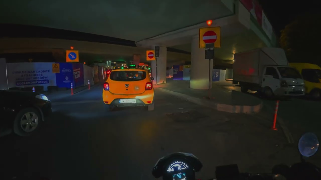 İstanbul`un tehlikeli yollarında kaybolduk(!) - TRIUMPH TRIDENT 660 - 4K - FOV - PURE SOUND