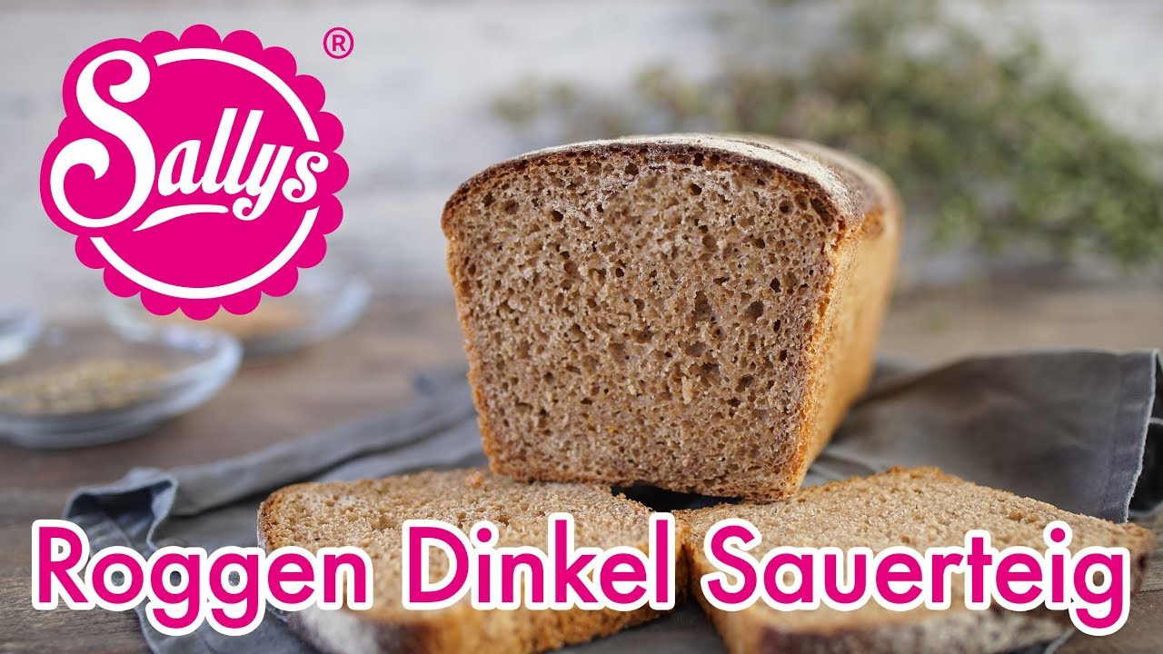 Roggenmischbrot / Vollkornbrot selbstgemacht / Getreide mahlen / Sallys Welt
