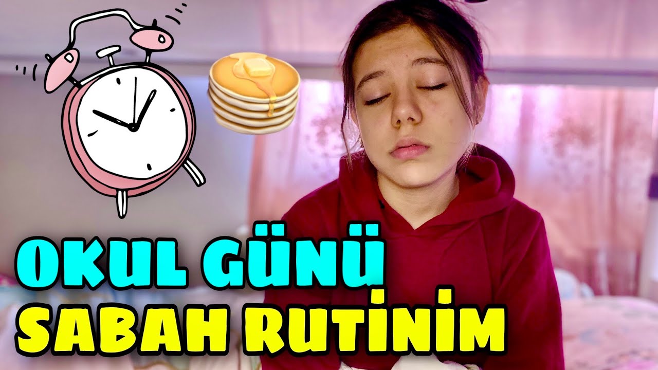 OKUL İÇİN SABAH RUTİNİ || Okula Benimle Hazırlan. Tuana Zeybek