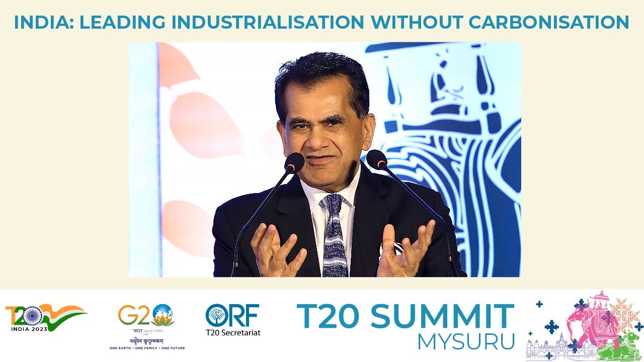 Climate Action: A 100 Trillion Dollar Opportunity | Amitabh Kant, G20 Sherpa, India |