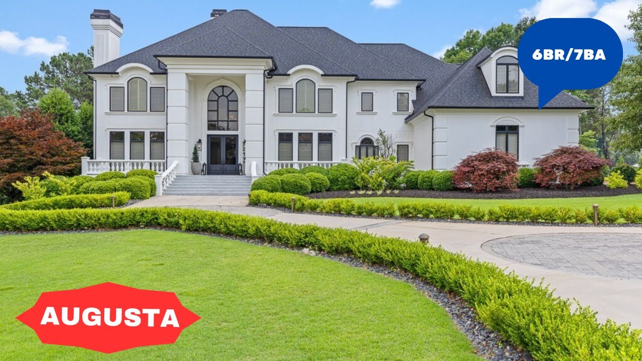 🍑 Homes for sale in Augusta GA:🔴Luxury Augusta Homes for Sale with Pool