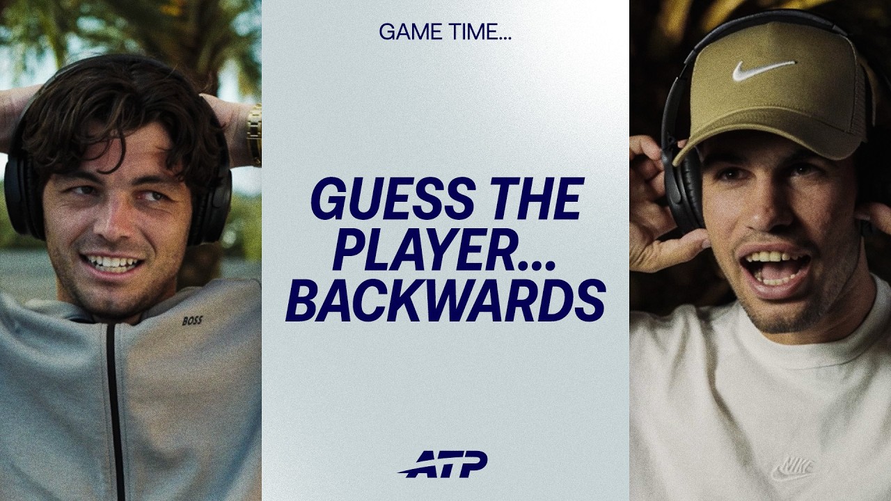 Tennis Players Guess Who... In Reverse 🤪