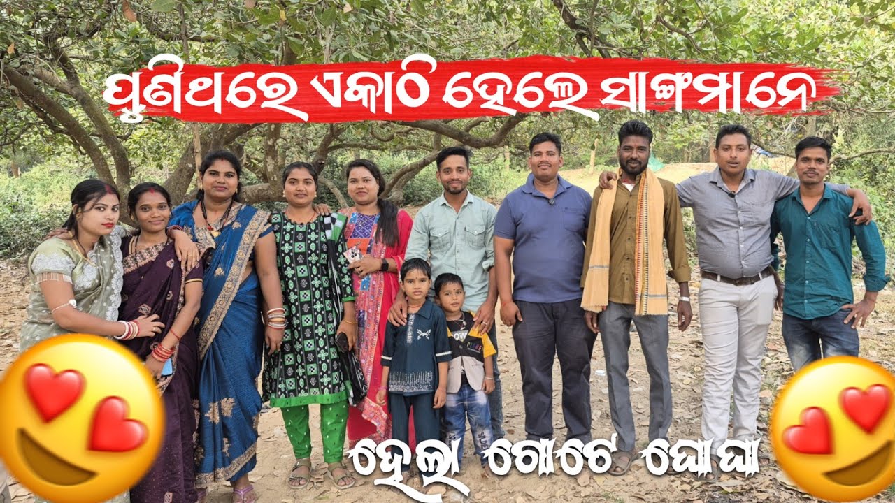 ସାଙ୍ଗ ମାନଙ୍କ ସହ ବଣ ଭୋଜି🤤🤤🤤 | Odia Vlog | Food Vlog | @OdishaVloggerKailash 