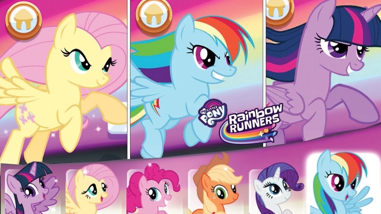 My Little Pony Rainbow Runners -  Part 45 | Mission Rainbowdash, Fluttershy and Twilight Sparkles !