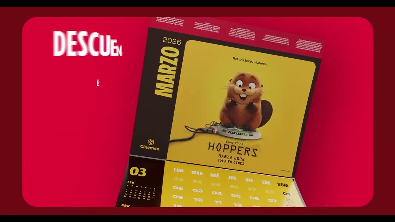 &iexcl;Ven ya por tu Calendario Cinemex 2026!
